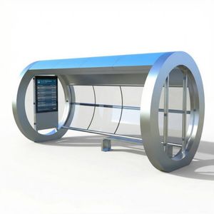 Bus shelter manufactured by Walkson