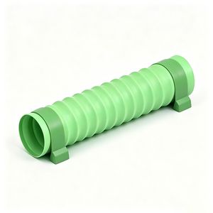 Pet Training Dog Park Tunnel Corrugated Foldable Green Plastic Outdoor Toy Exercise
