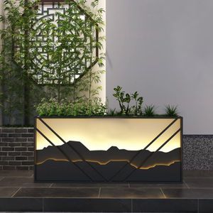 OEM Custom Metal Flower Garden Planter Box Sheet Metal Fabrication