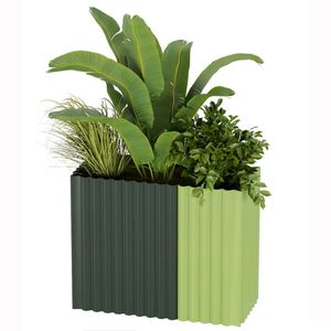 Stainless Steel Outdoor Garden Flower Planter Box Supplier
